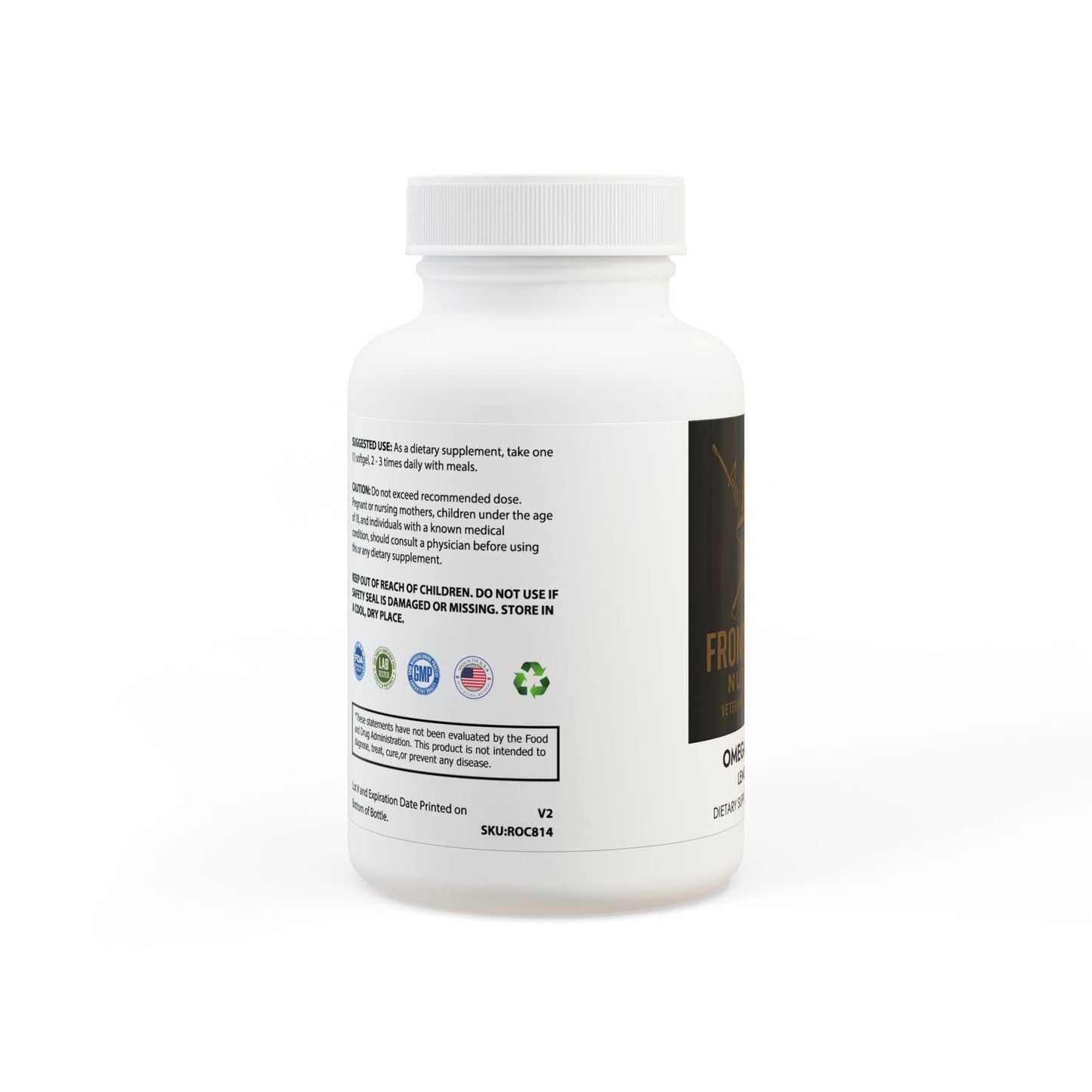 Omega 3 Fish Oil Supplement (60 Softgels)