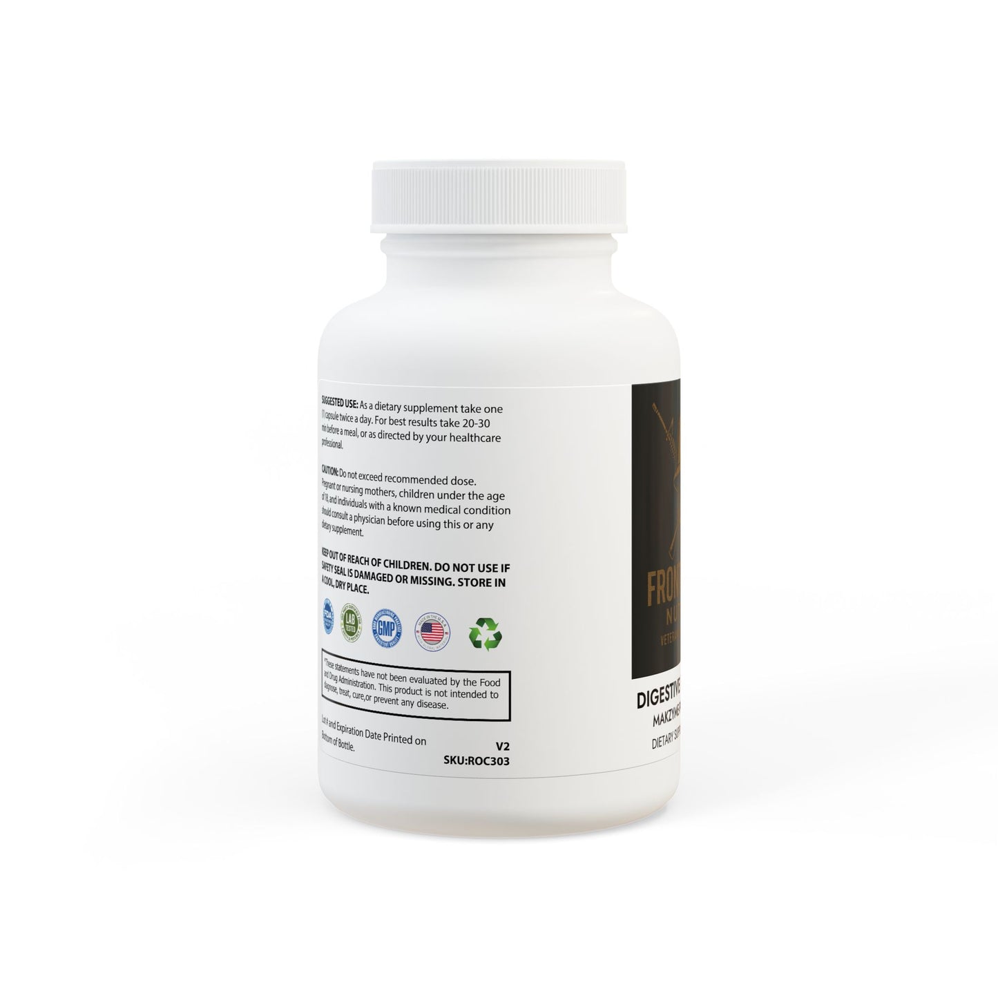 Digestive Enzyme Blend Supplement (60 Capsules)