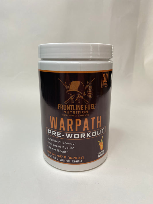 WARPATH PRE-WORKOUT TROPICAL SUNRISE